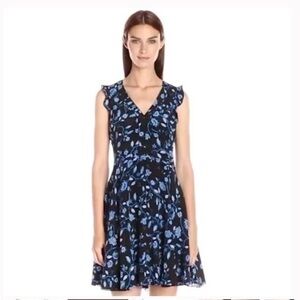 NWT Rebecca Taylor Silk Kyoto Sleeveless Floral  Dress size 4